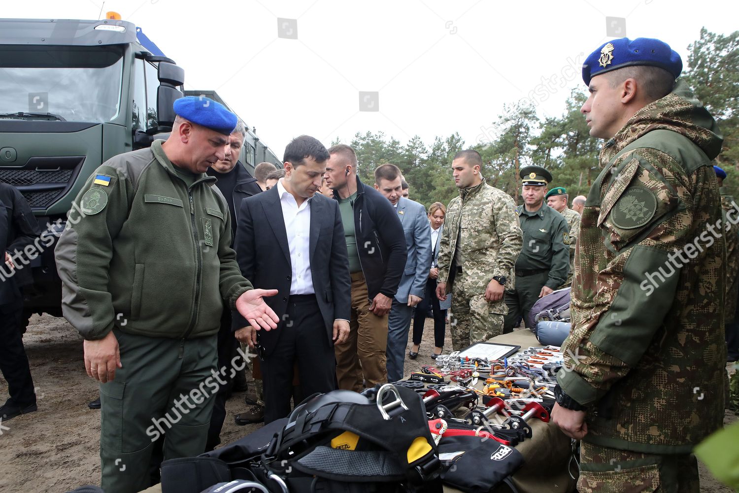 Commander Mational Guard Ukraine Mykola Balan Editorial Stock Photo