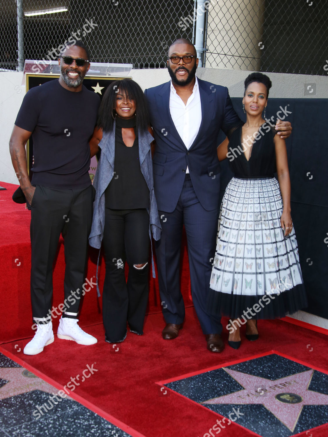 Idris Elba Crystal Fox Tyler Perry Editorial Stock Photo - Stock Image ...