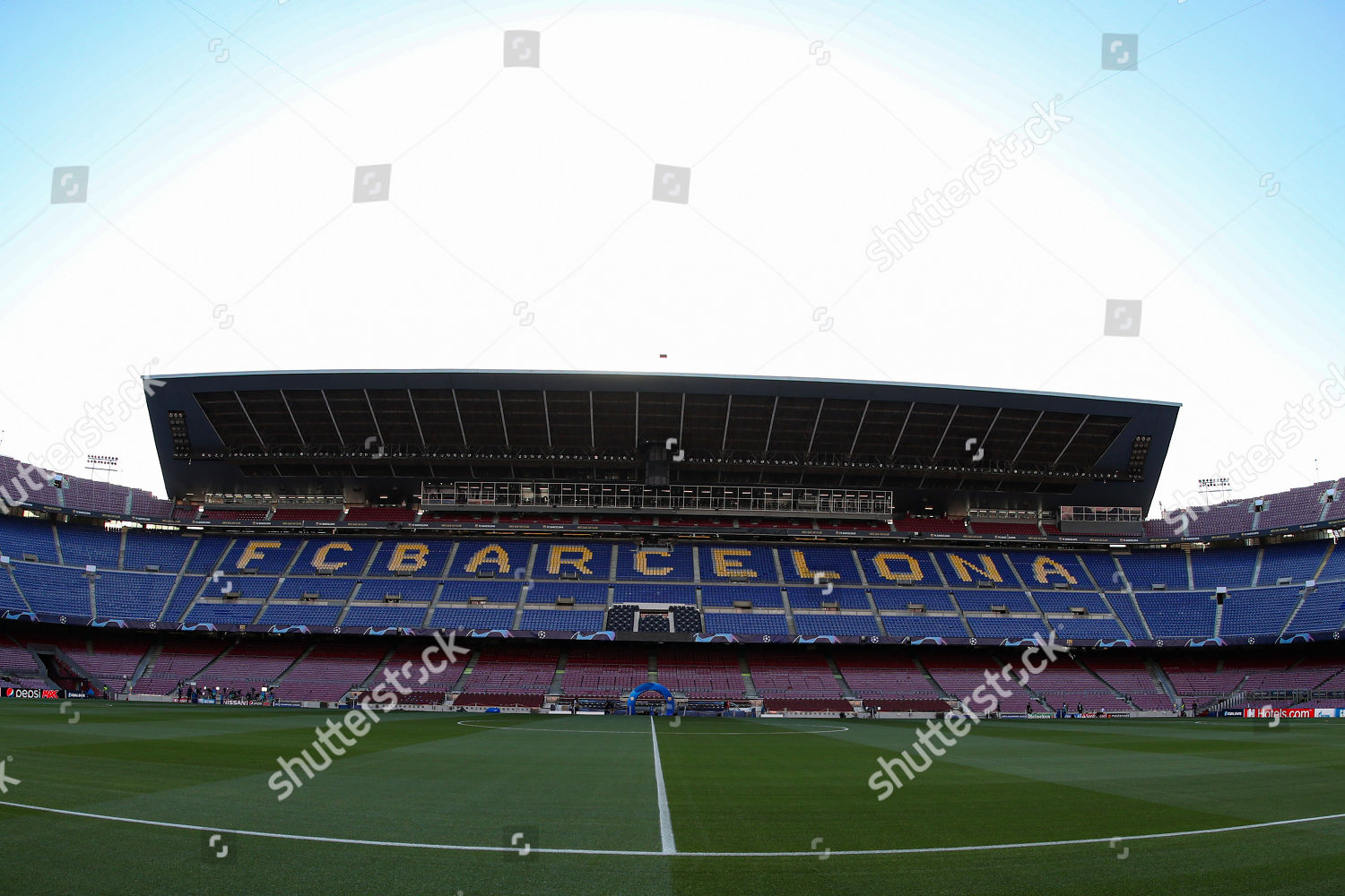 General View Nou Camp Before Start Match Editorial Stock - 