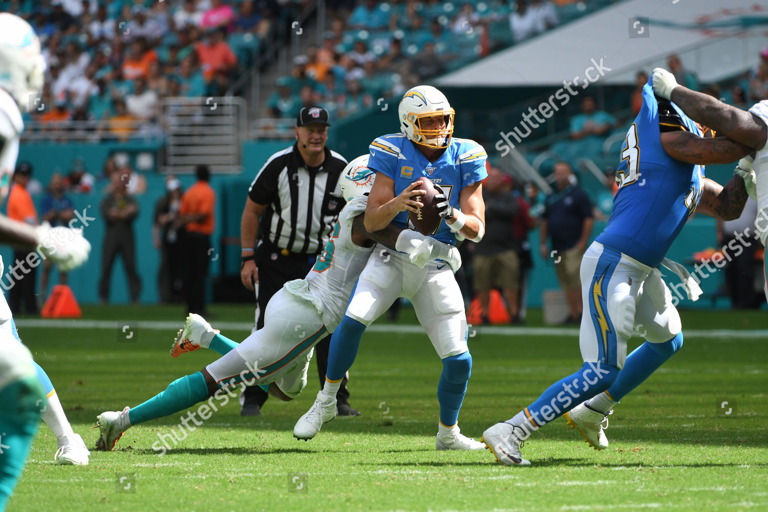 Miami Gardens, Florida, USA. 29th Sep, 2019. Los Angeles Chargers