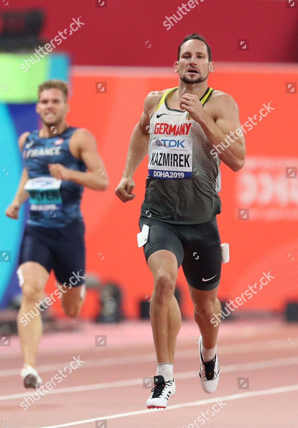 Kai Kazmirek Germany Competes 400m Event Editorial Stock Photo - Stock ...