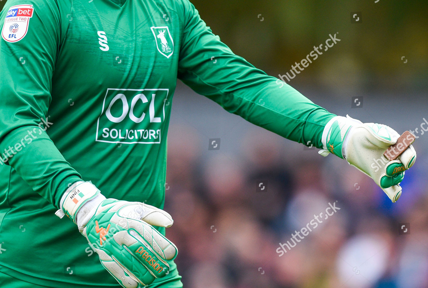 Goalkeeper Conrad Logan Mansfield Town Who Editorial Stock Photo ...