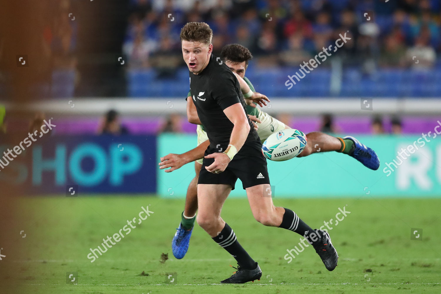 Beauden Barrett New Zealand During Pool Editorial Stock Photo Stock