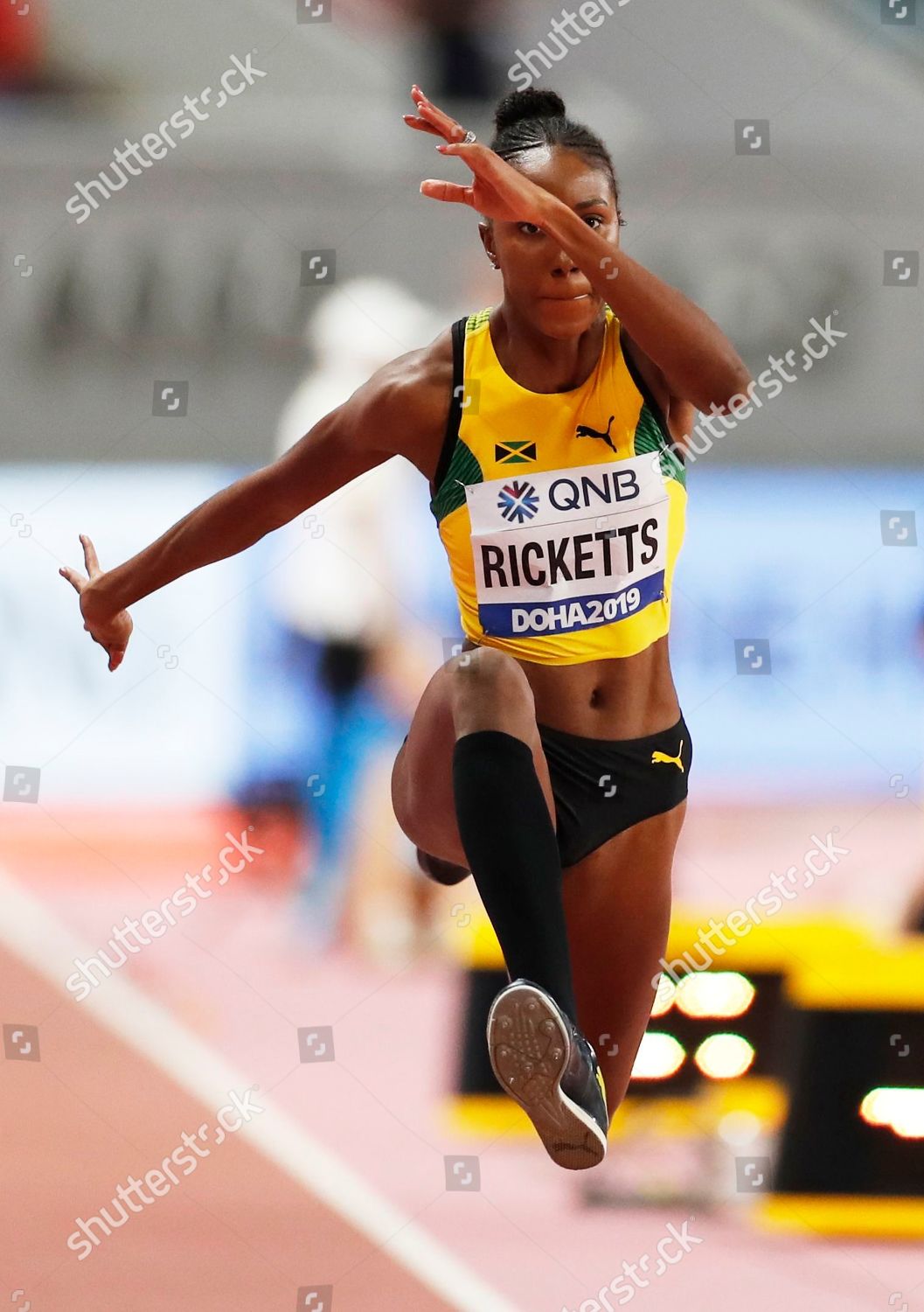 Shanieka Ricketts Jamaica Competes Womens Triple Editorial Stock Photo ...