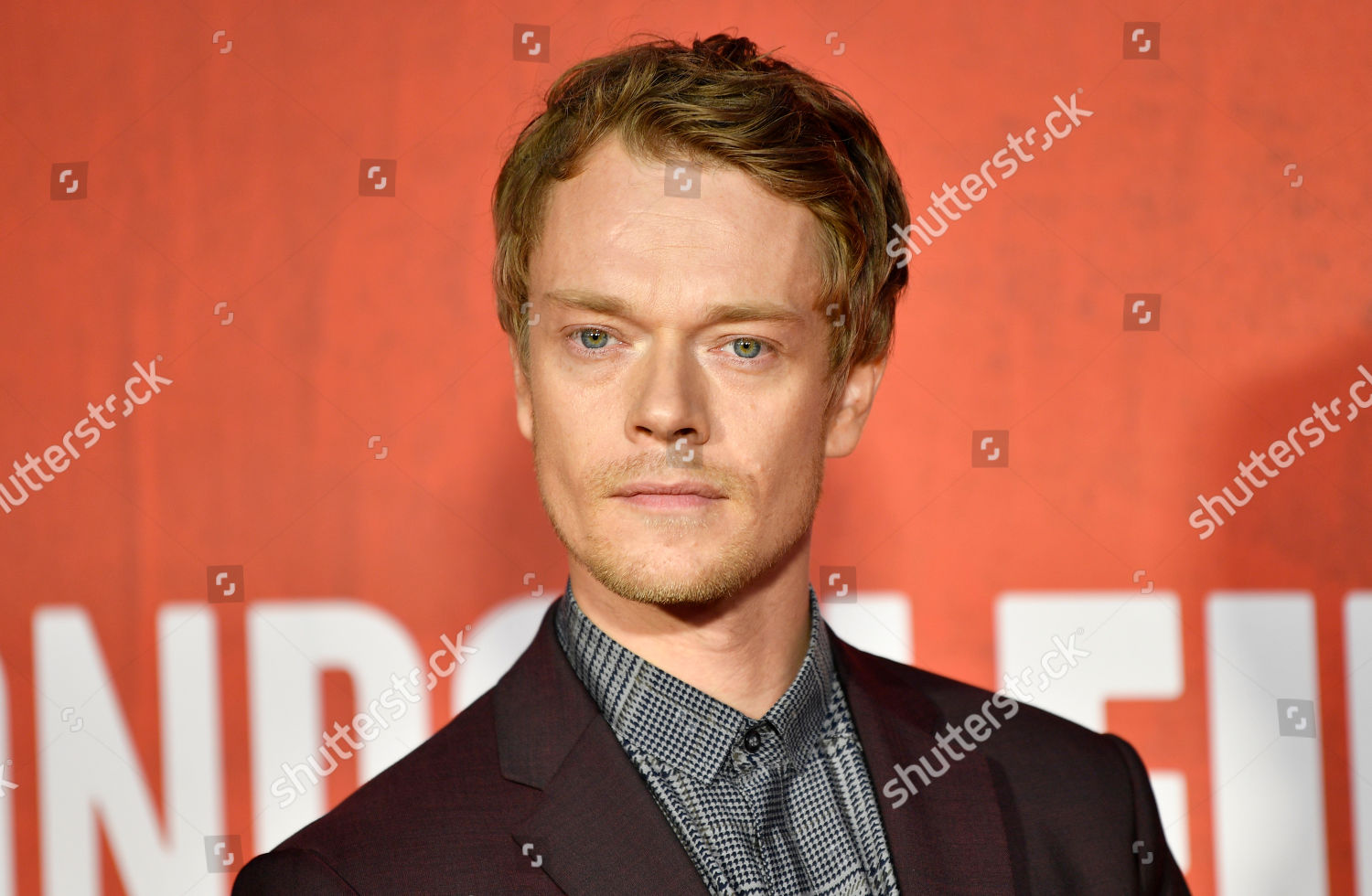 British Actor Castmember Alfie Allen Attends Editorial Stock Photo