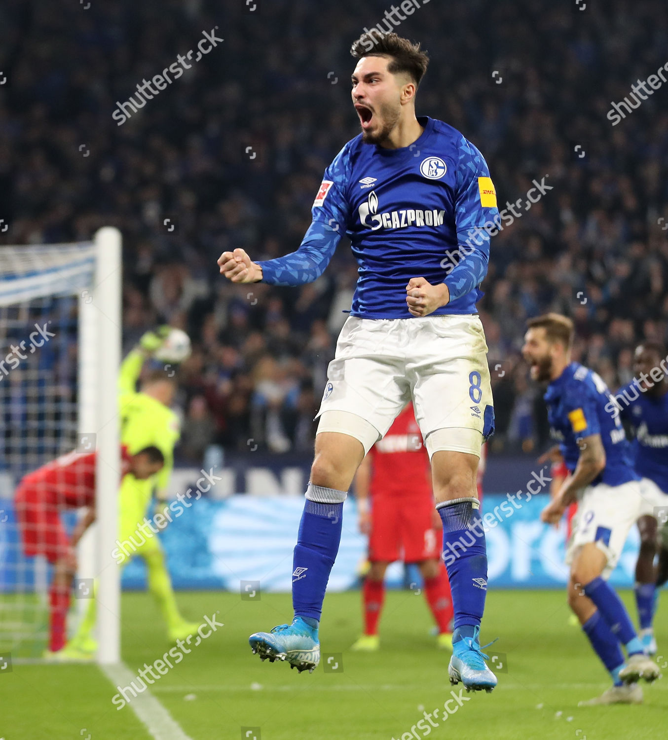 Schalkes Suat Serdar Celebrates Scoring 10 Lead Editorial Stock Photo Stock Image Shutterstock