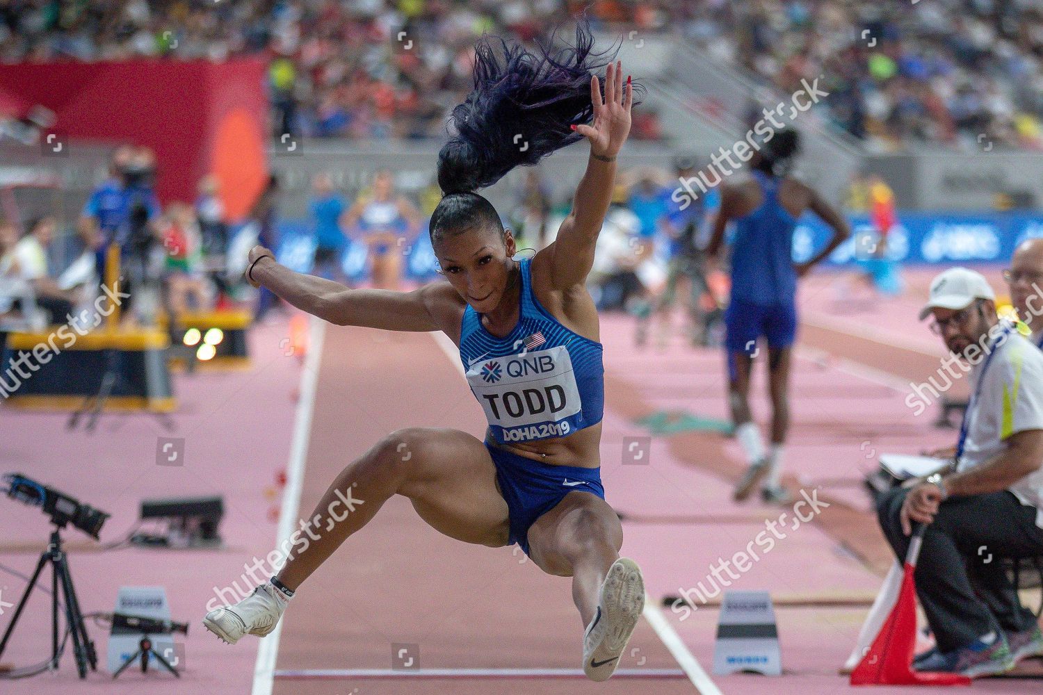 Jasmine Todd Usa Long Jump Women Editorial Stock Photo Stock Image