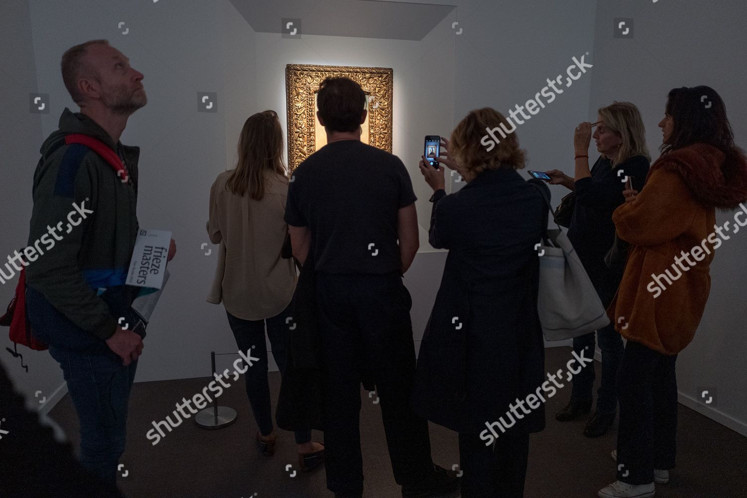 Sandro Botticelli Portrait Michele Marullo Tarcaniota Editorial Stock