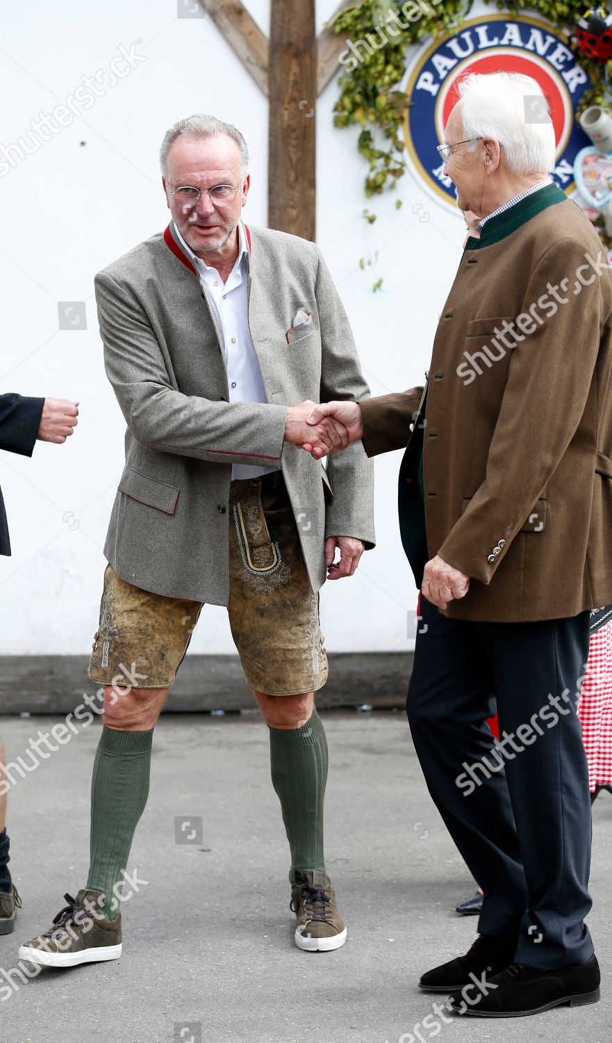 Bayern Munichs Ceo Karlheinz Rummenigge Arrives Oktoberfest Editorial Stock Photo Stock Image Shutterstock
