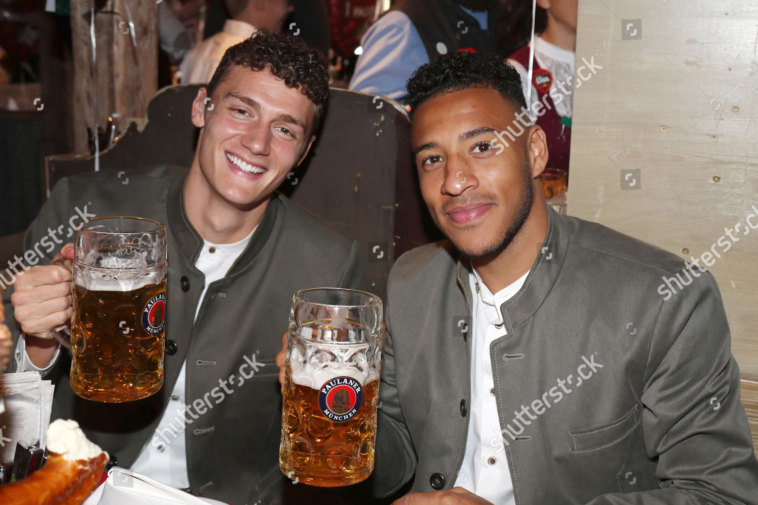 Jerome Boateng Re Benjamin Pavard Besuch Team Editorial Stock Photo Stock Image Shutterstock