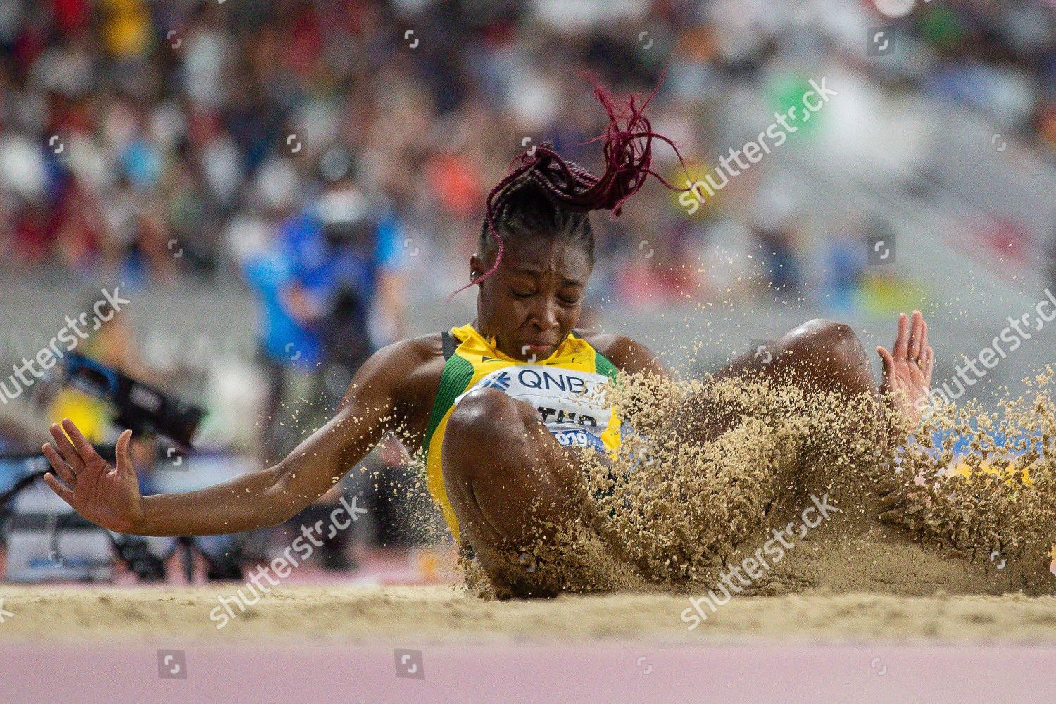 Chanice Porter Jamaica Long Jump Women Editorial Stock Photo - Stock ...