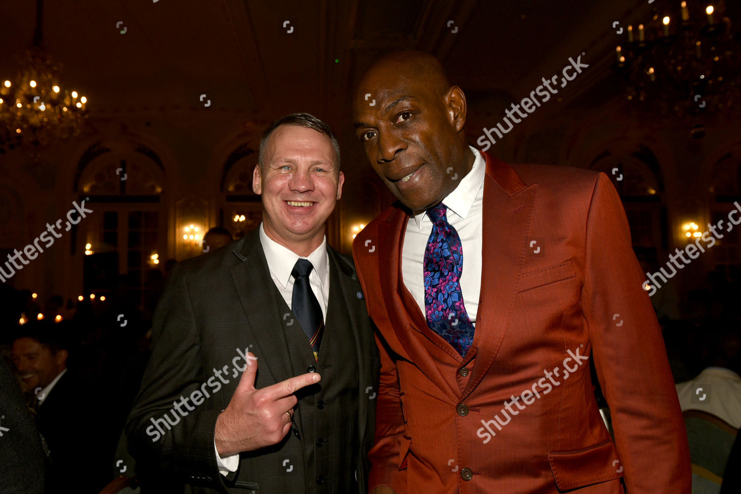 Boxing Referee Bob Williams L Frank Editorial Stock Photo Stock Image