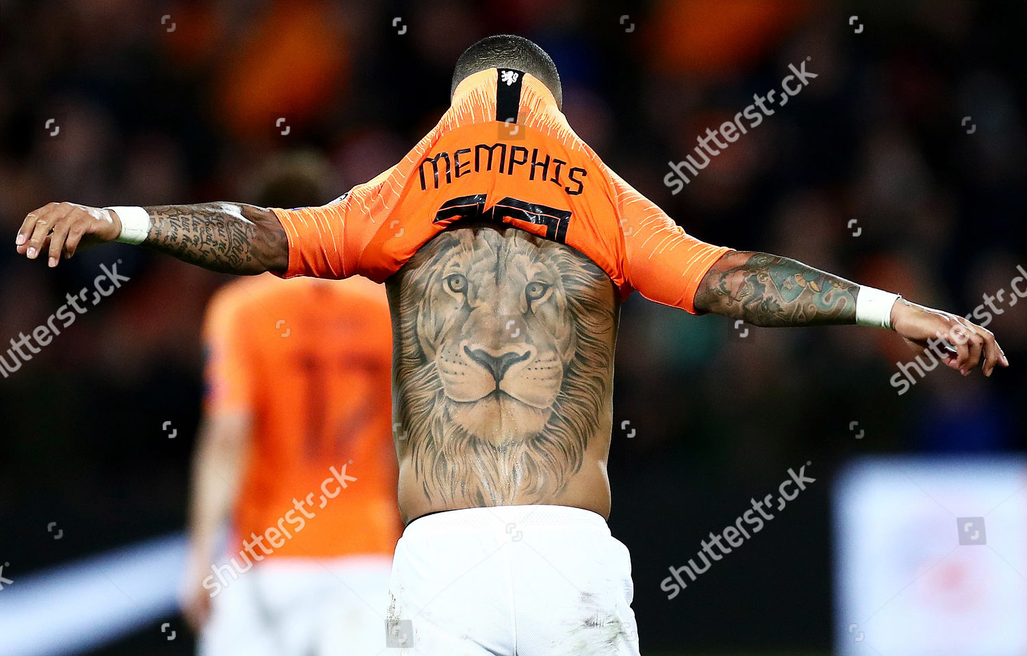 Man Utd flop Memphis Depay channels his inner Tiger King in home photo with  liger  Daily Star