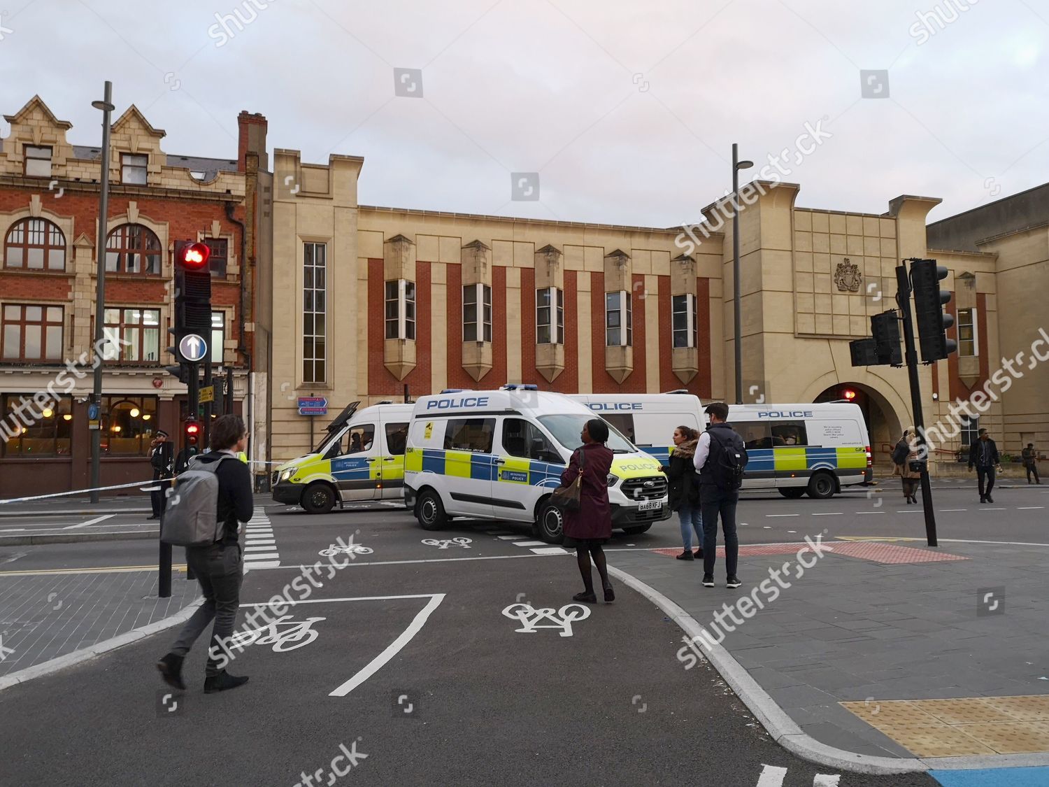 Scene Fatal Stabbing Outside Fast Food Editorial Stock Photo Stock   Shutterstock 10440984e 