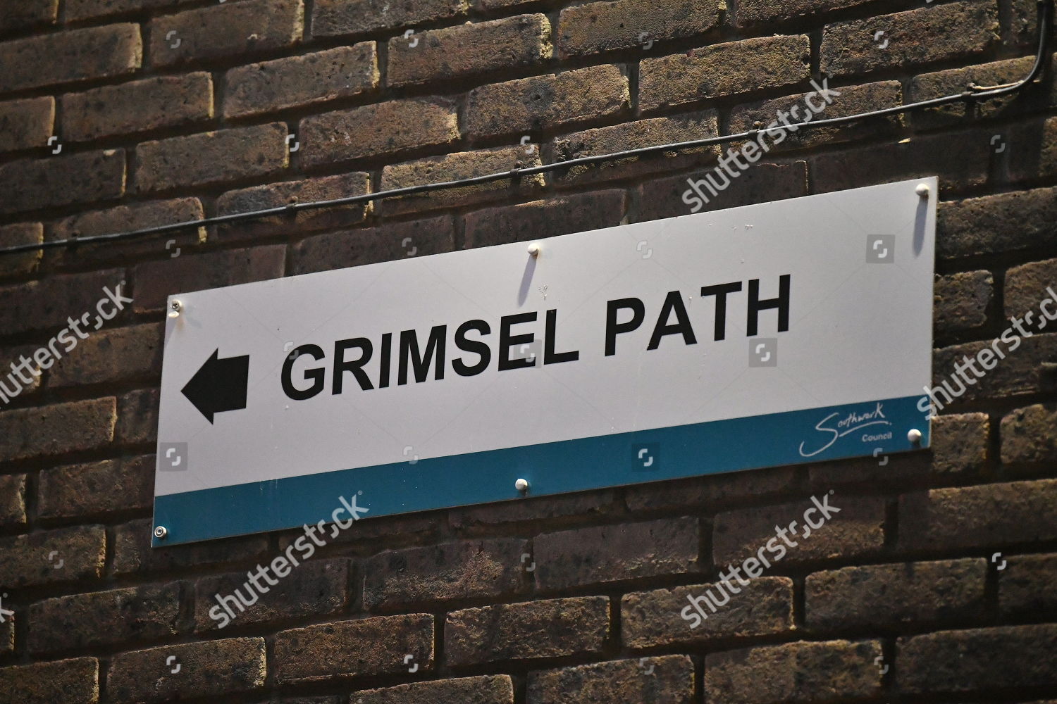 These Scene Grimsel Path On Brandon Editorial Stock Photo - Stock Image ...