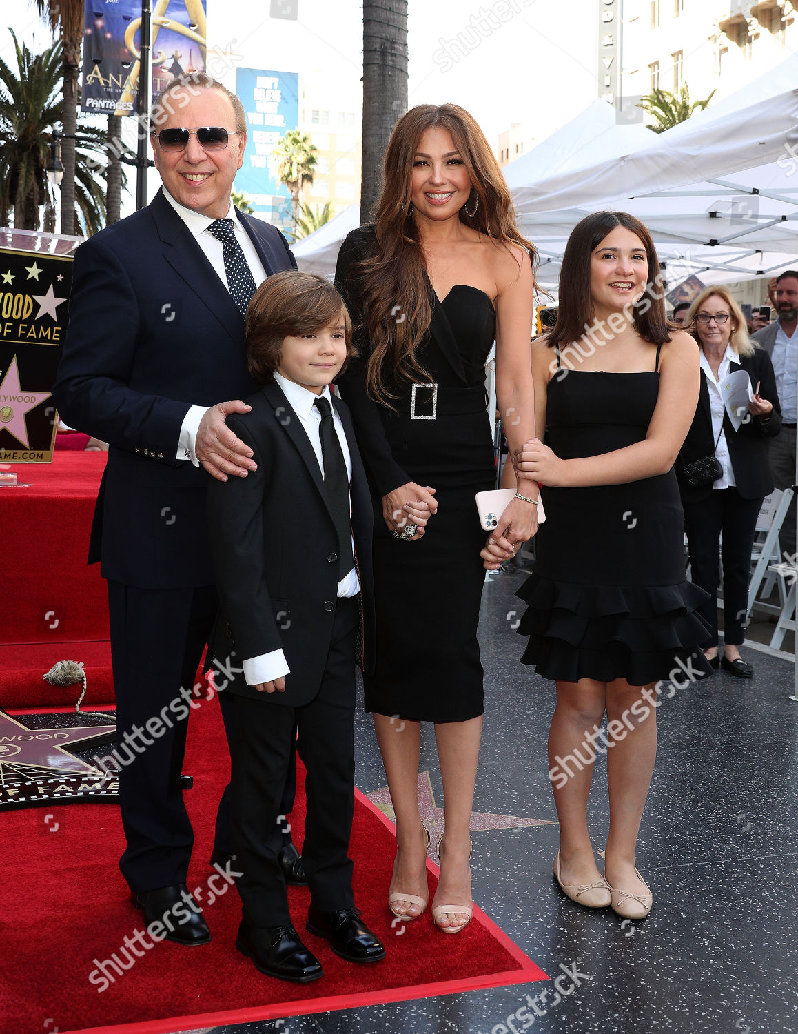 Tommy Mottola Thalia Children Editorial Stock Photo - Stock Image ...