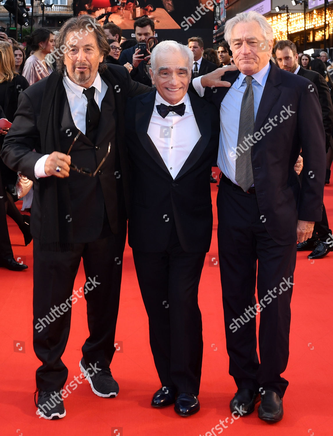 Al Pacino Martin Scorsese Robert De Editorial Stock Photo - Stock Image