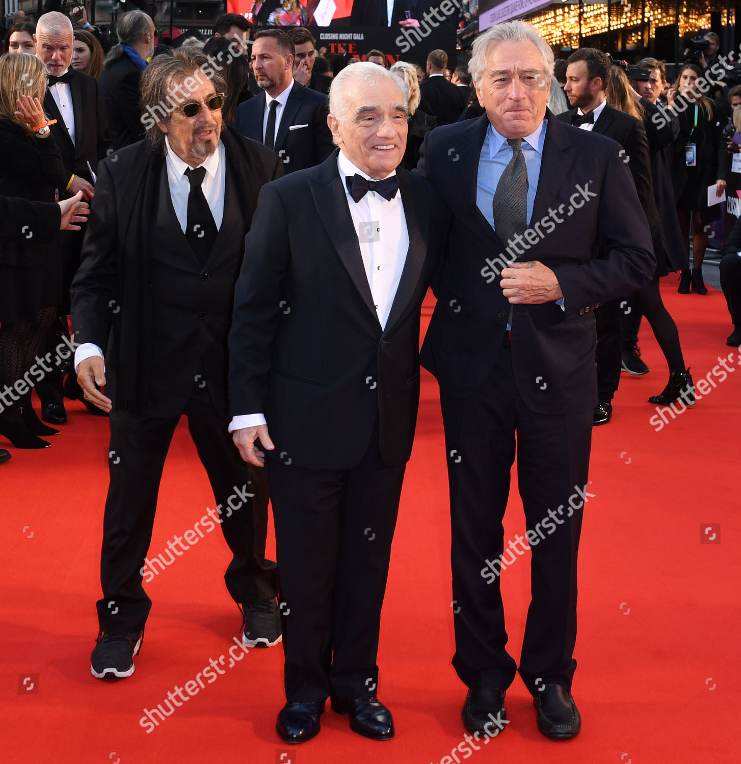 Al Pacino Martin Scorsese Robert De Editorial Stock Photo - Stock Image