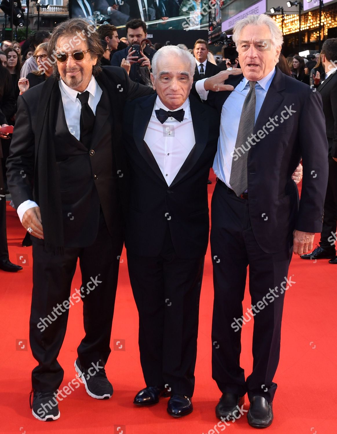 Al Pacino Martin Scorsese Robert De Editorial Stock Photo - Stock Image