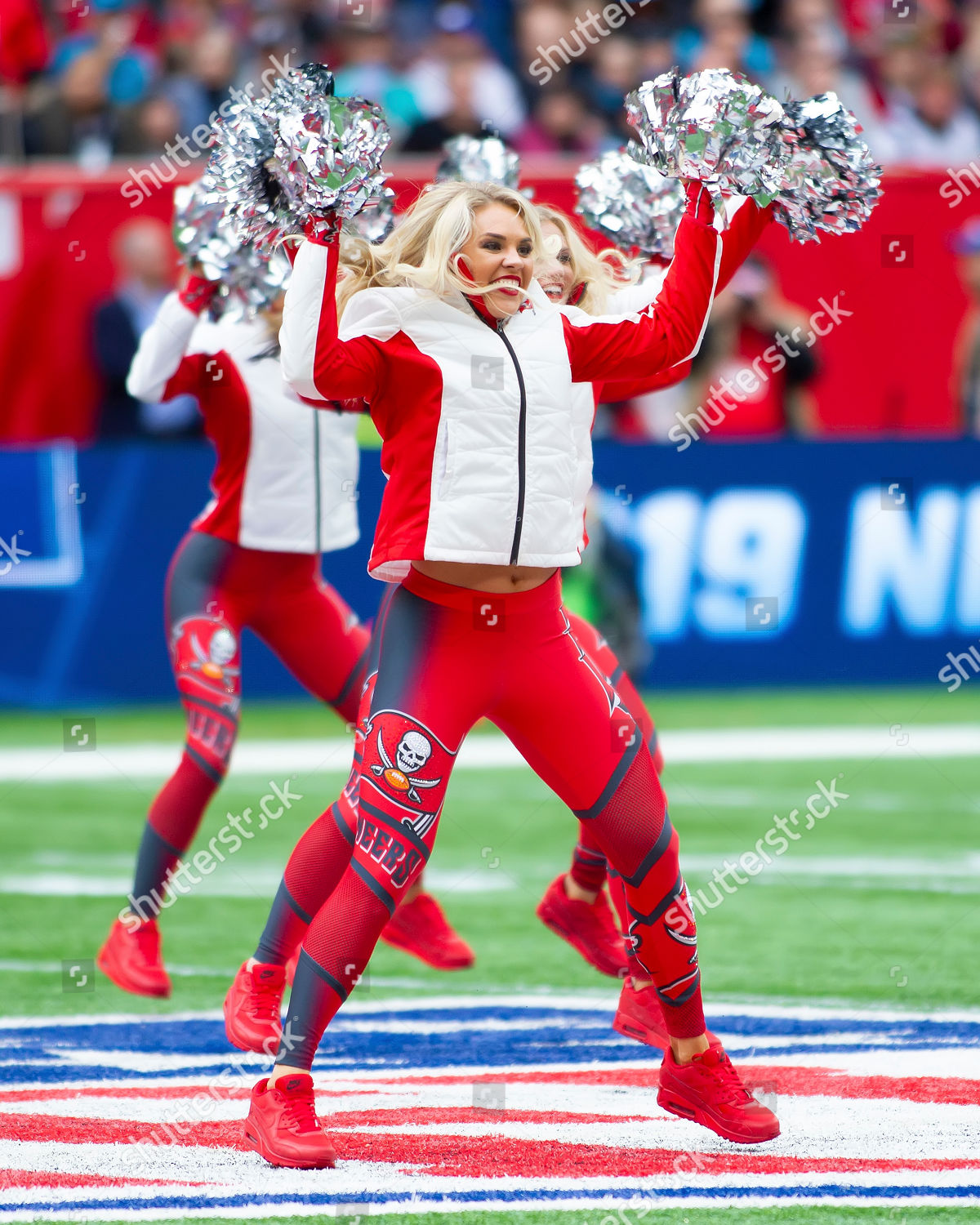 Carolina Panthers Cheerleader During Nfl Football Editorial Stock Photo -  Stock Image