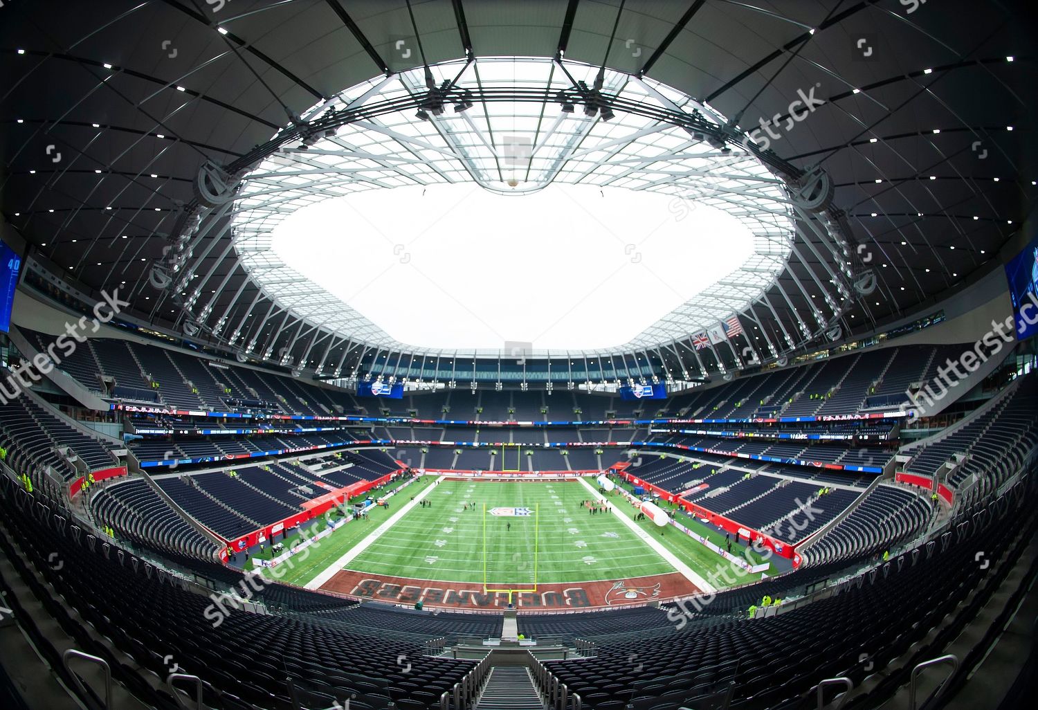 Take a look inside Tottenham Hotspur Stadium before Panthers-Buccaneers