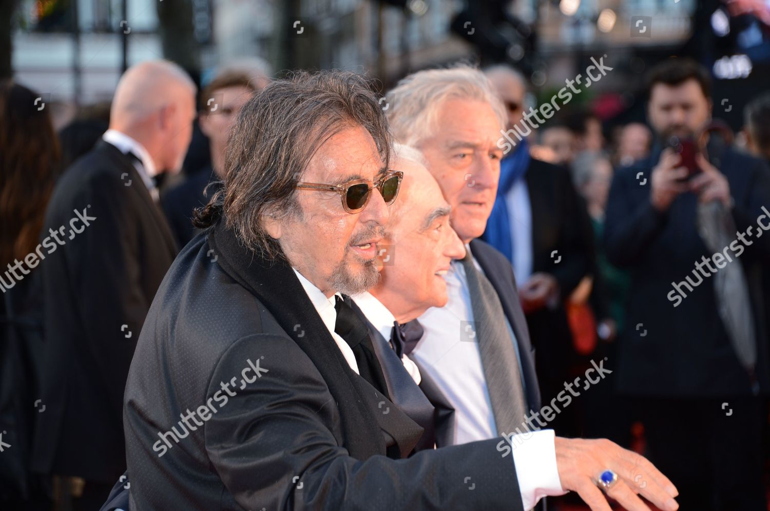 Al Pacino Martin Scorsese Robert De Editorial Stock Photo - Stock Image