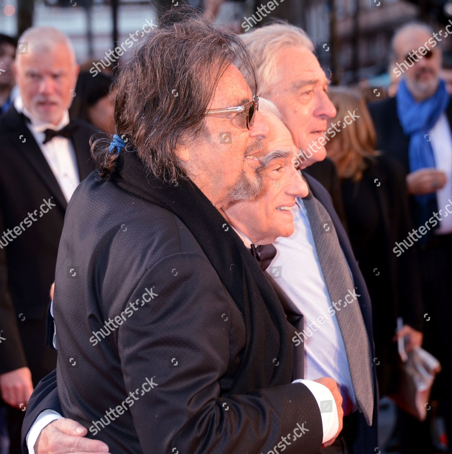 Al Pacino Martin Scorsese Robert De Editorial Stock Photo - Stock Image