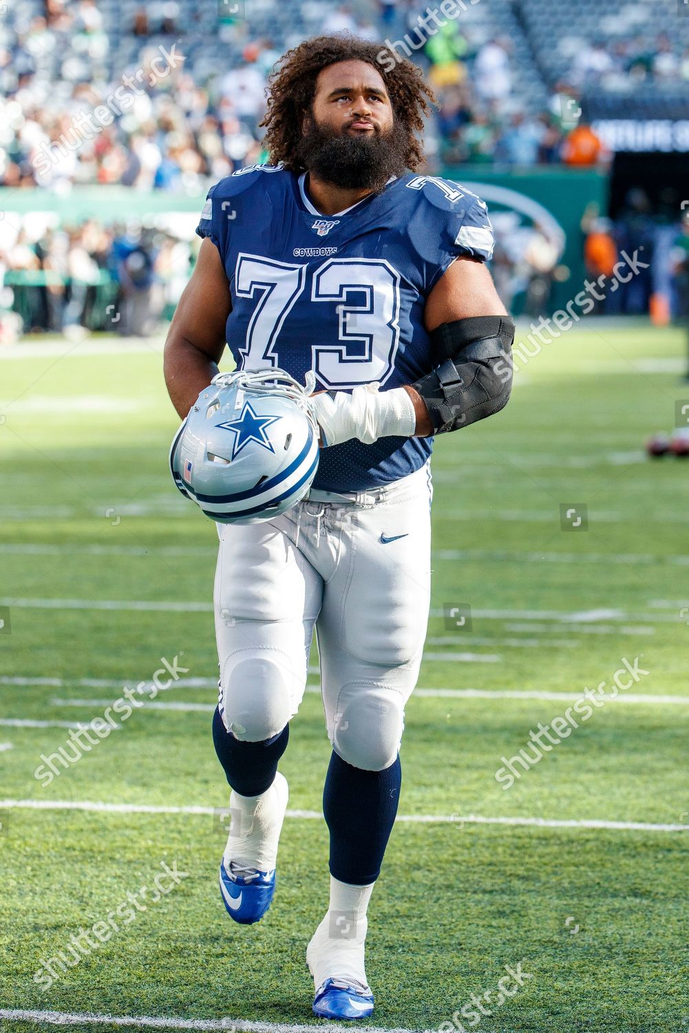 2019 Dallas Cowboys Center Joe Looney Editorial Stock Photo - Stock Image