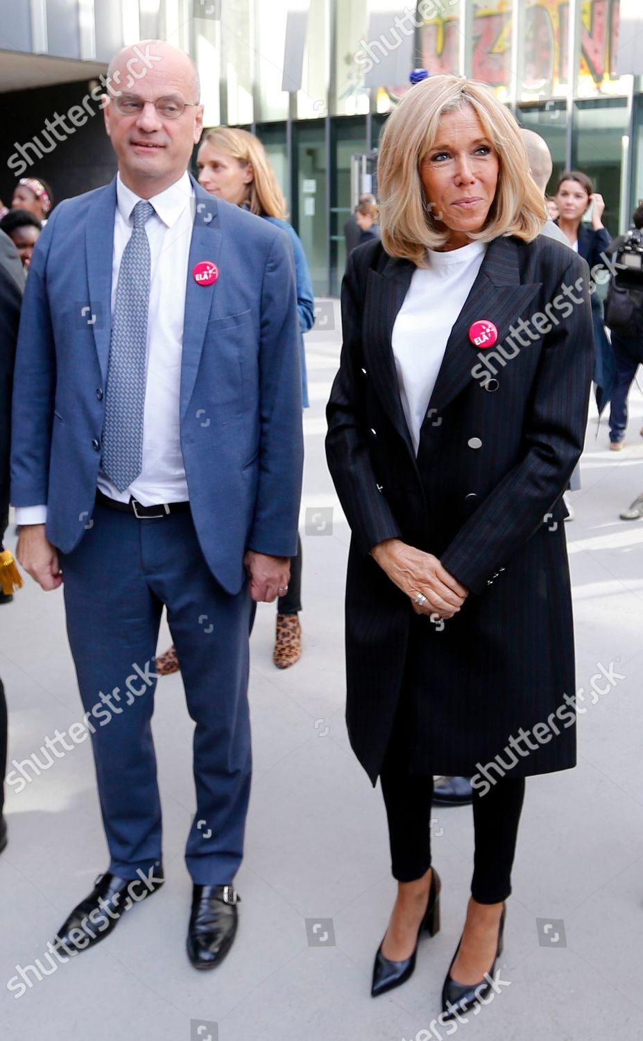 Brigitte Macron Wife French President Emmanuel Macron Editorial Stock Photo Stock Image Shutterstock