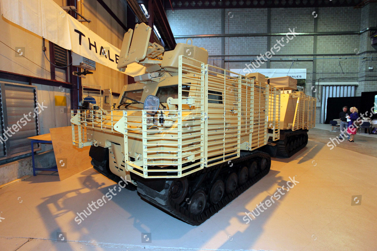 Exterior View Warthog Armoured Vehicle Editorial Stock Photo - Stock