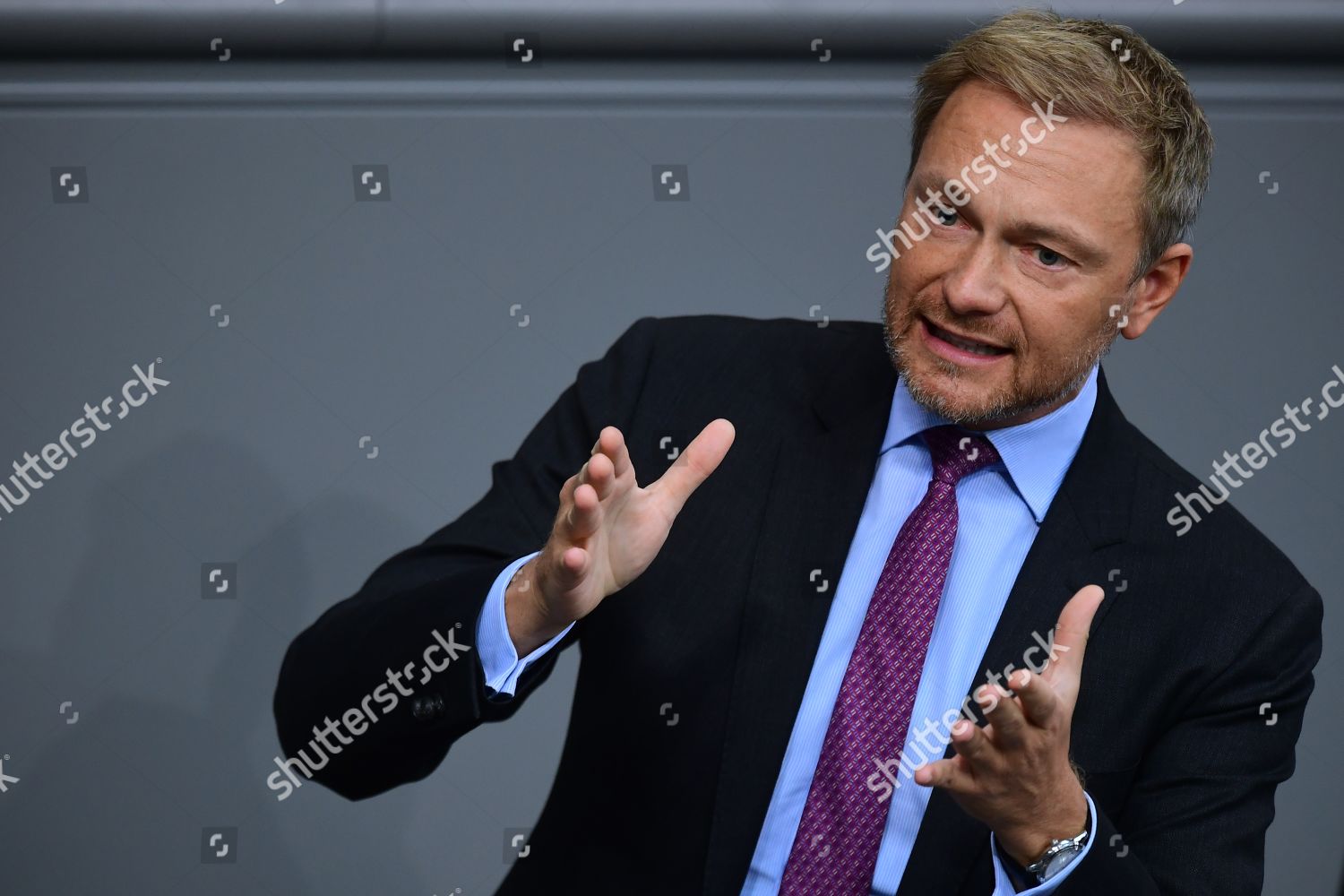 Free Democratic Party Fdp Chairman Faction Editorial Stock Photo