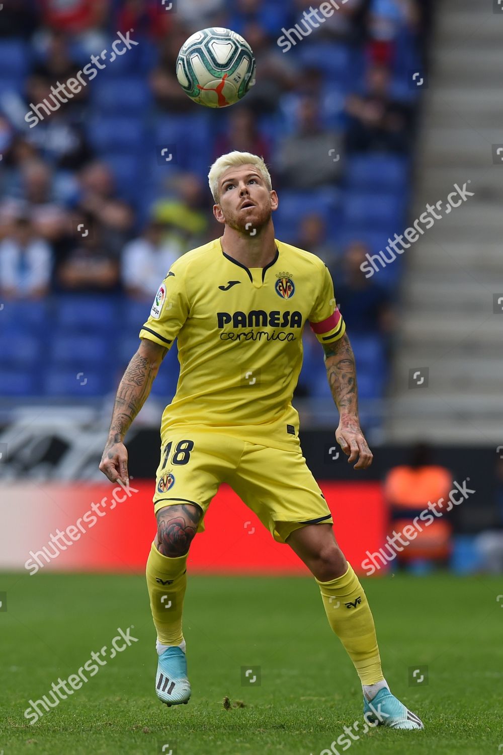 Alberto Moreno Villarreal Cf Editorial Stock Photo Stock Image Shutterstock