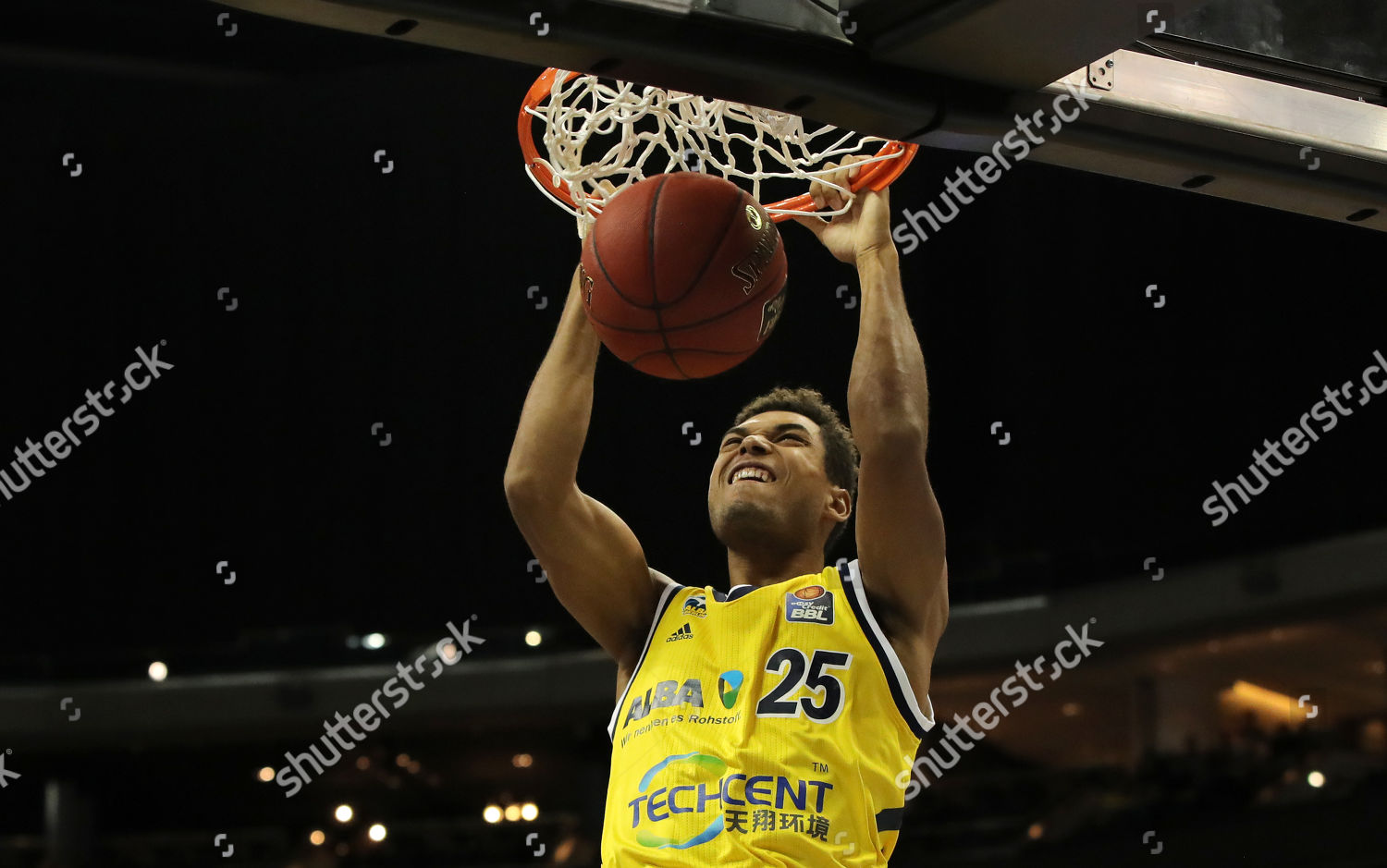 Kenneth Ogbe Dunking Sport Basketball Bbl Editorial Stock Photo - Stock ...