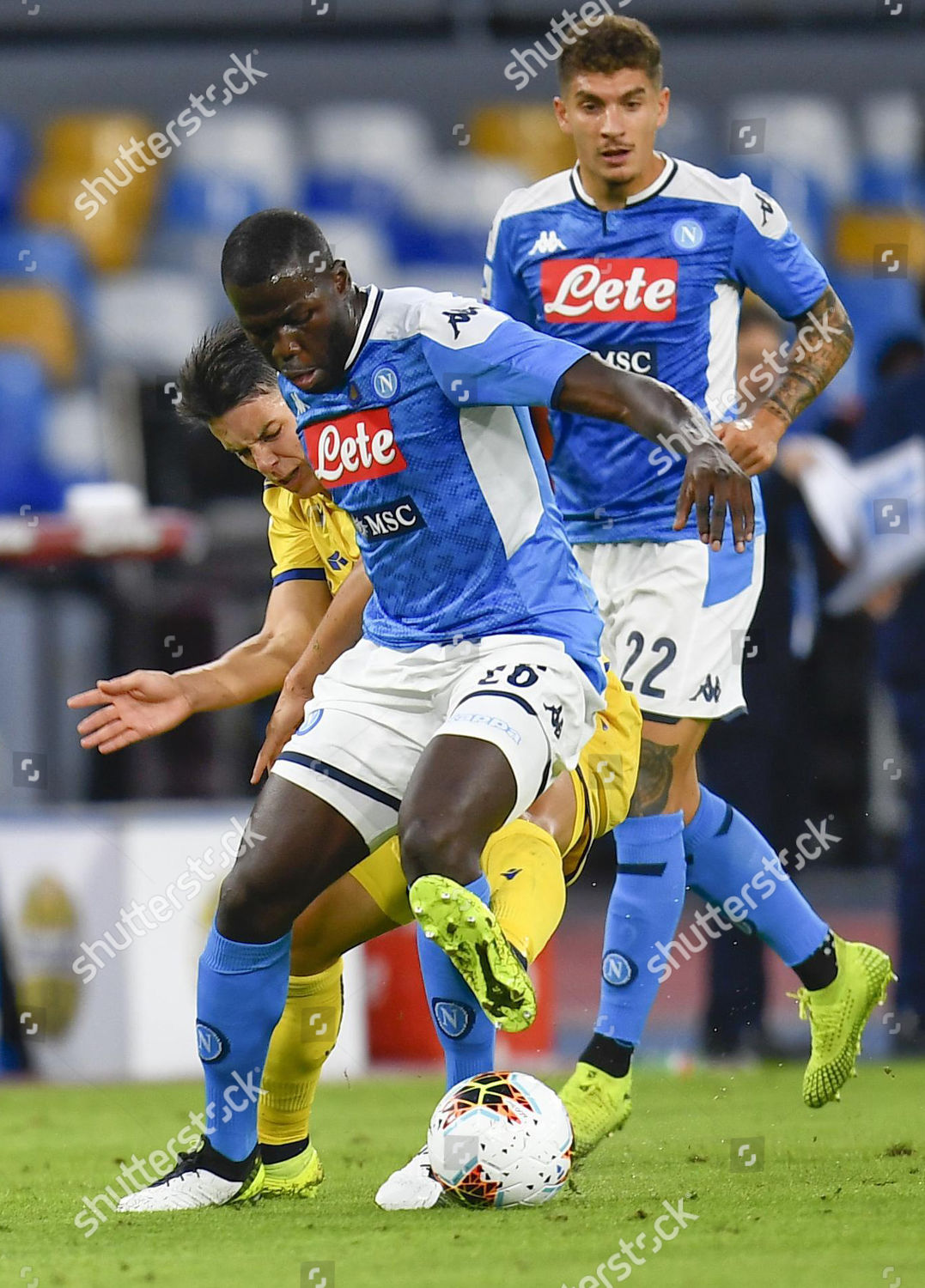 Napolis Defender Kalidou Koulibaly Front Hellas Veronas Editorial Stock Photo Stock Image Shutterstock