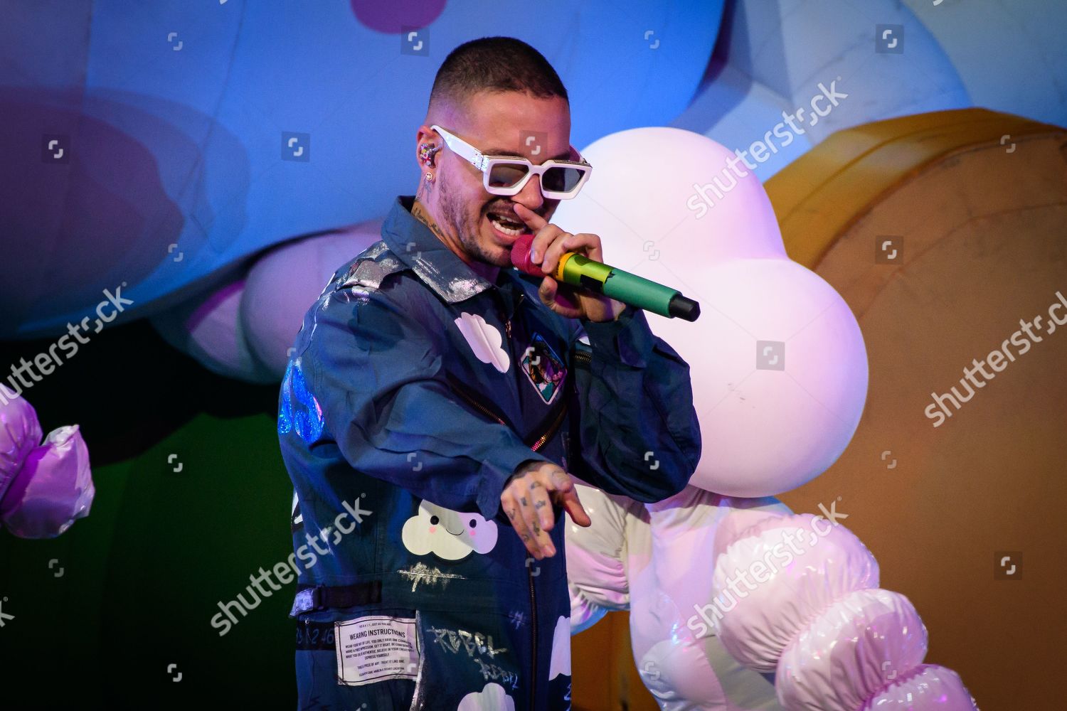 Colombian Reggaeton Singer J Balvin Editorial Stock Photo Stock Image