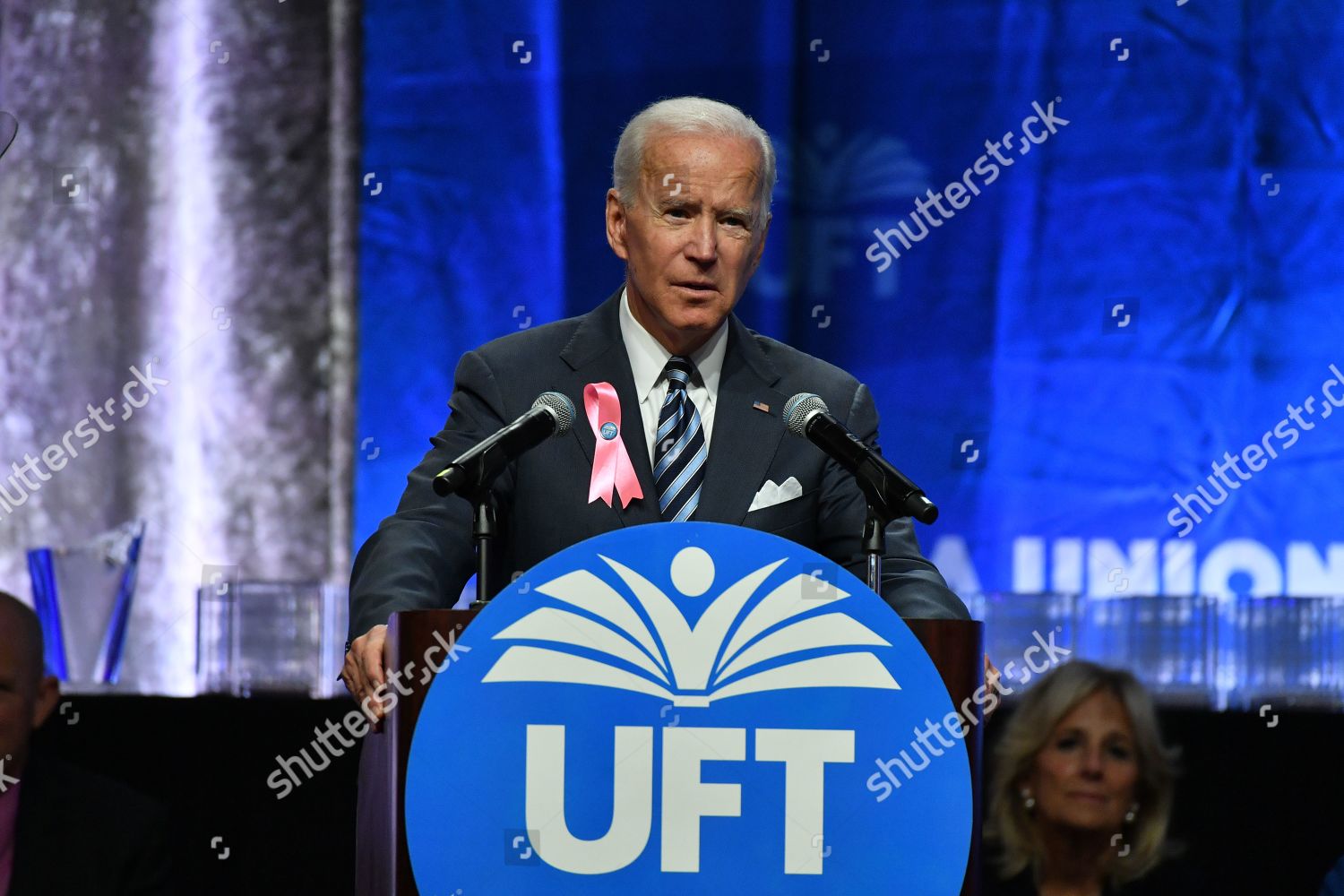 Joe Biden Speech United Federation Teachers Editorial Stock Photo ...