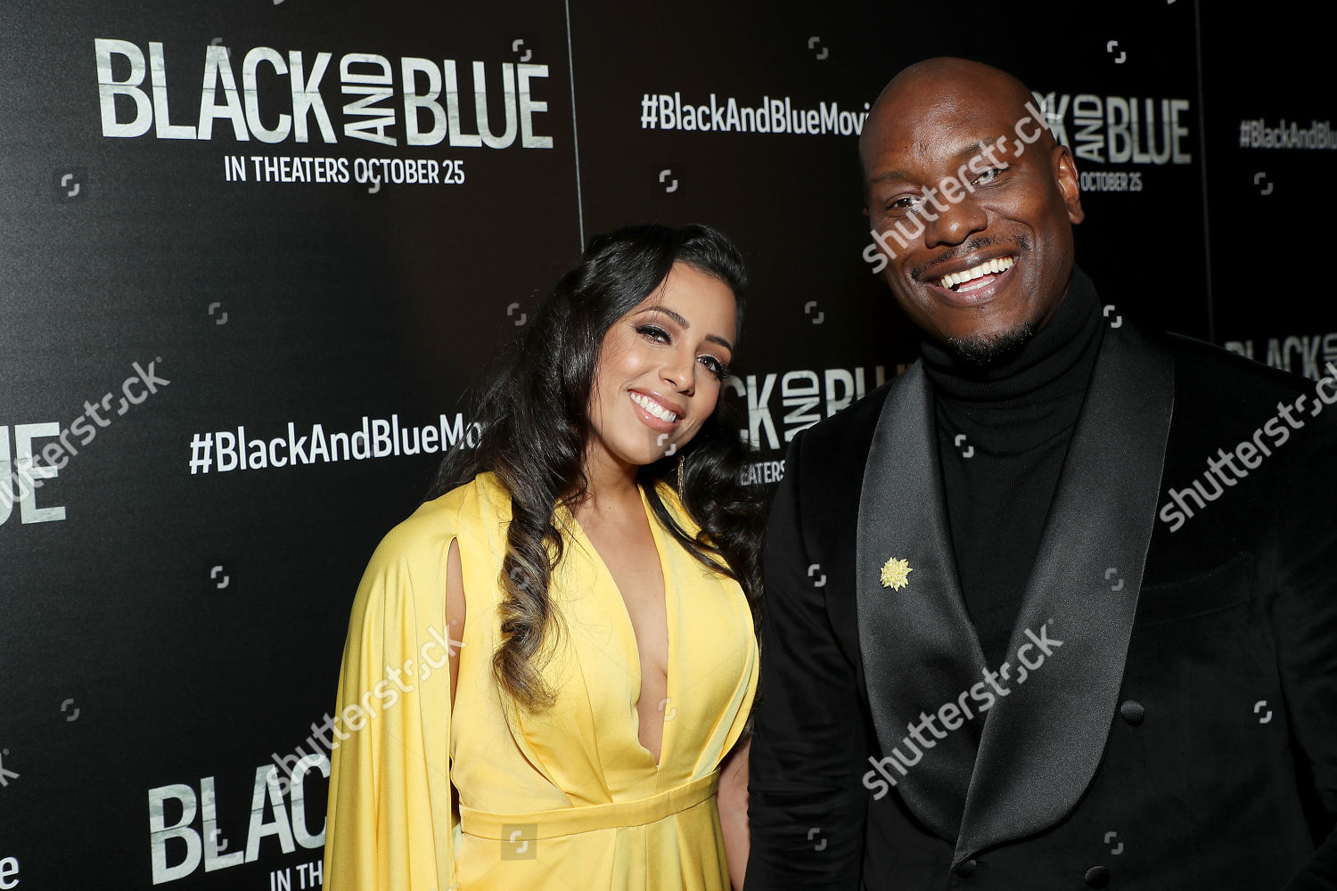 Samantha Lee Gibson Tyrese Gibson Editorial Stock Photo - Stock Image