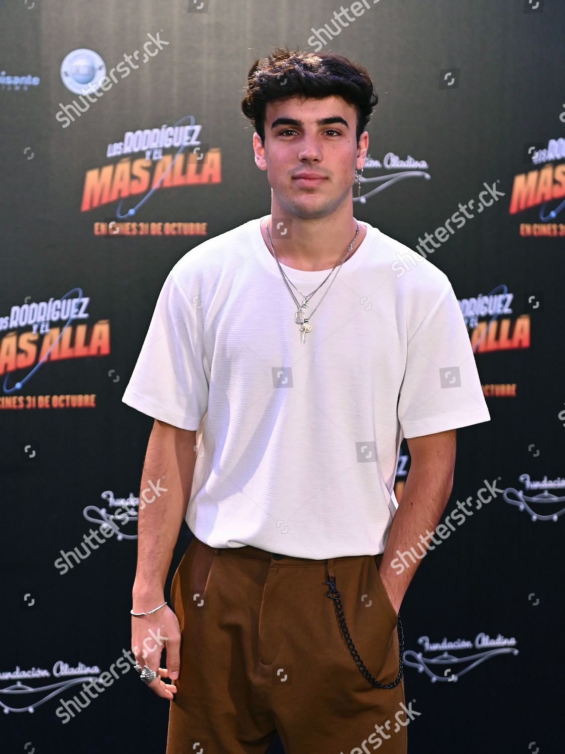 OSCAR CASAS POSES DURING PRESENTATION FILM Editorial Stock Photo