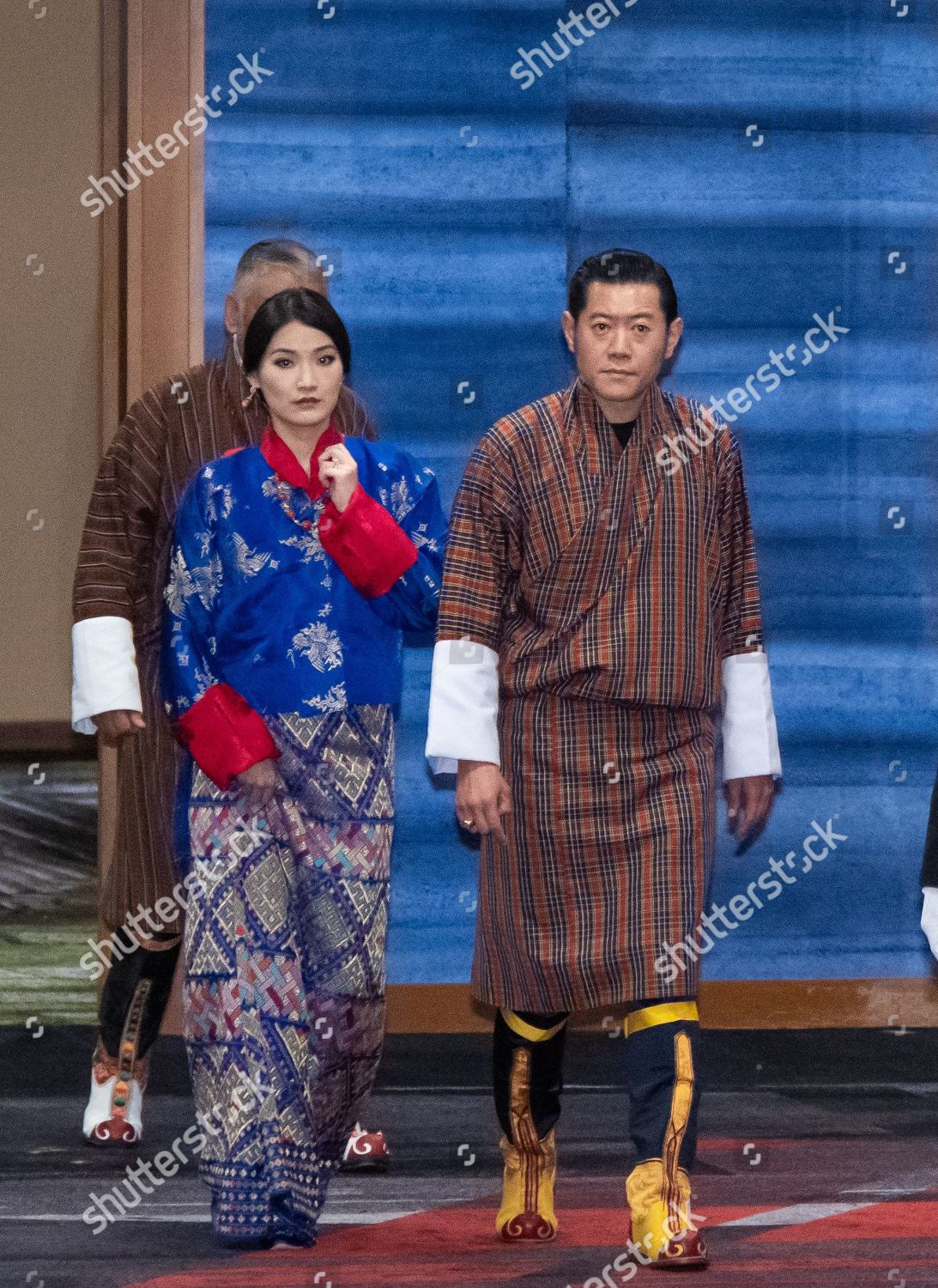 King Jigme Khesar Namgyel Wangchuck L Queen Editorial Stock Photo Stock Image Shutterstock