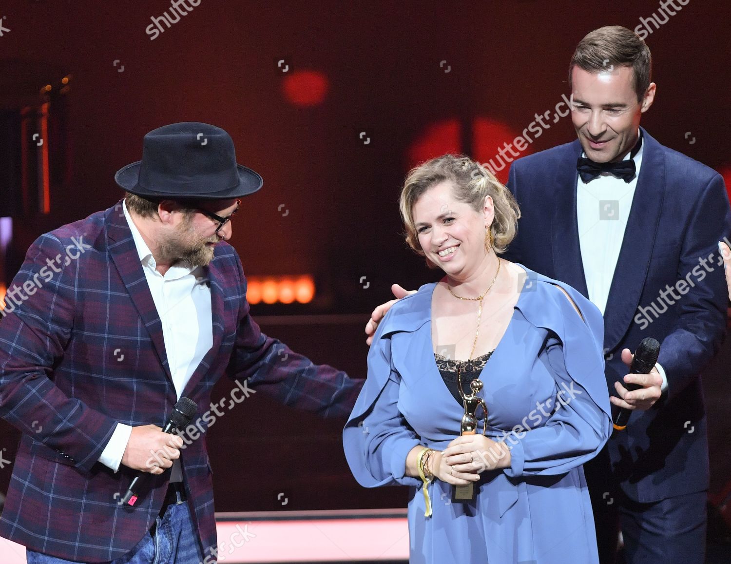 Gregor Meyle Laureate Andrea Voss Tvpresenter Kai Editorial Stock Photo Stock Image Shutterstock