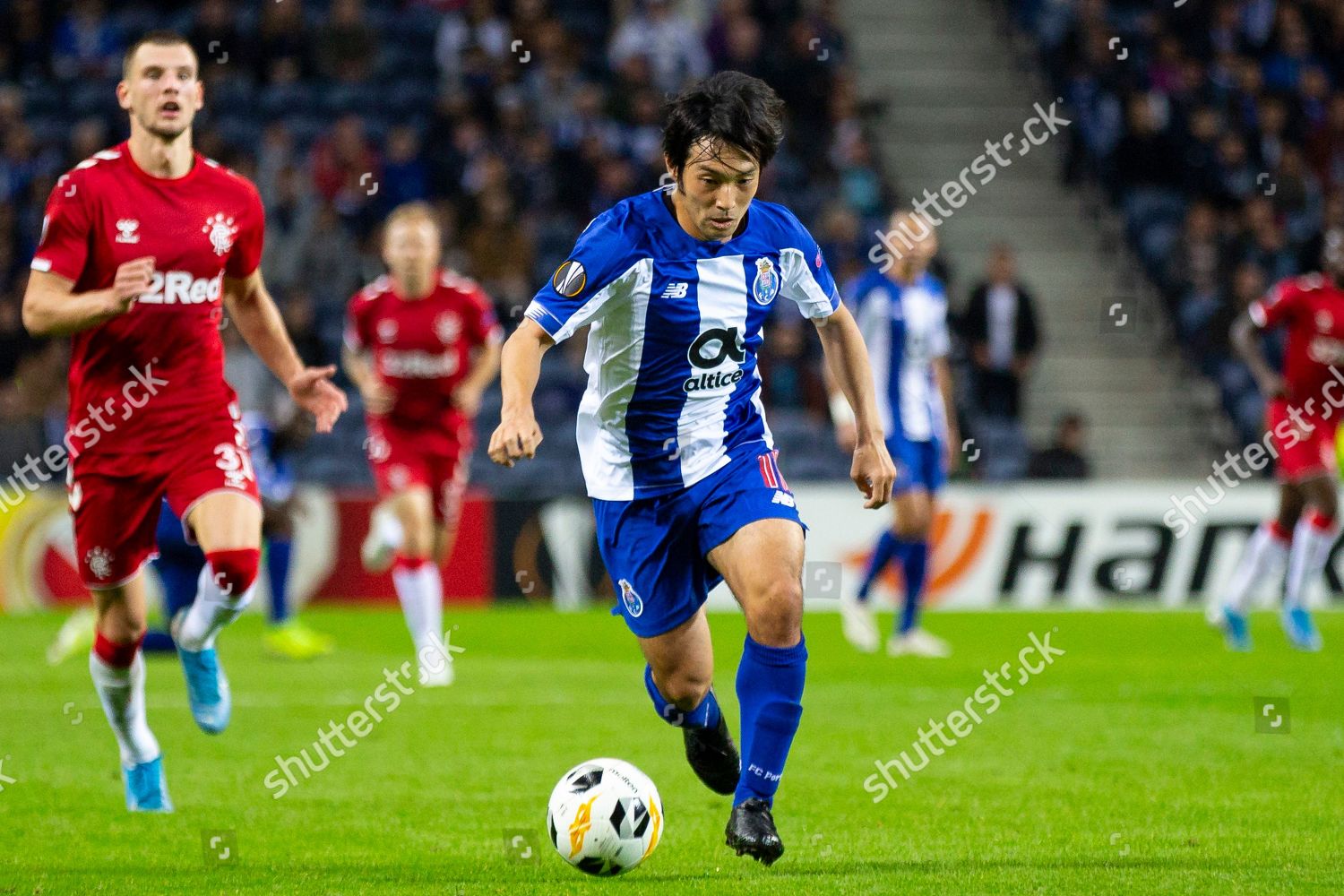 FC Portos player Shoya Nakajima seen action 에디토리얼 스톡 사진 ...
