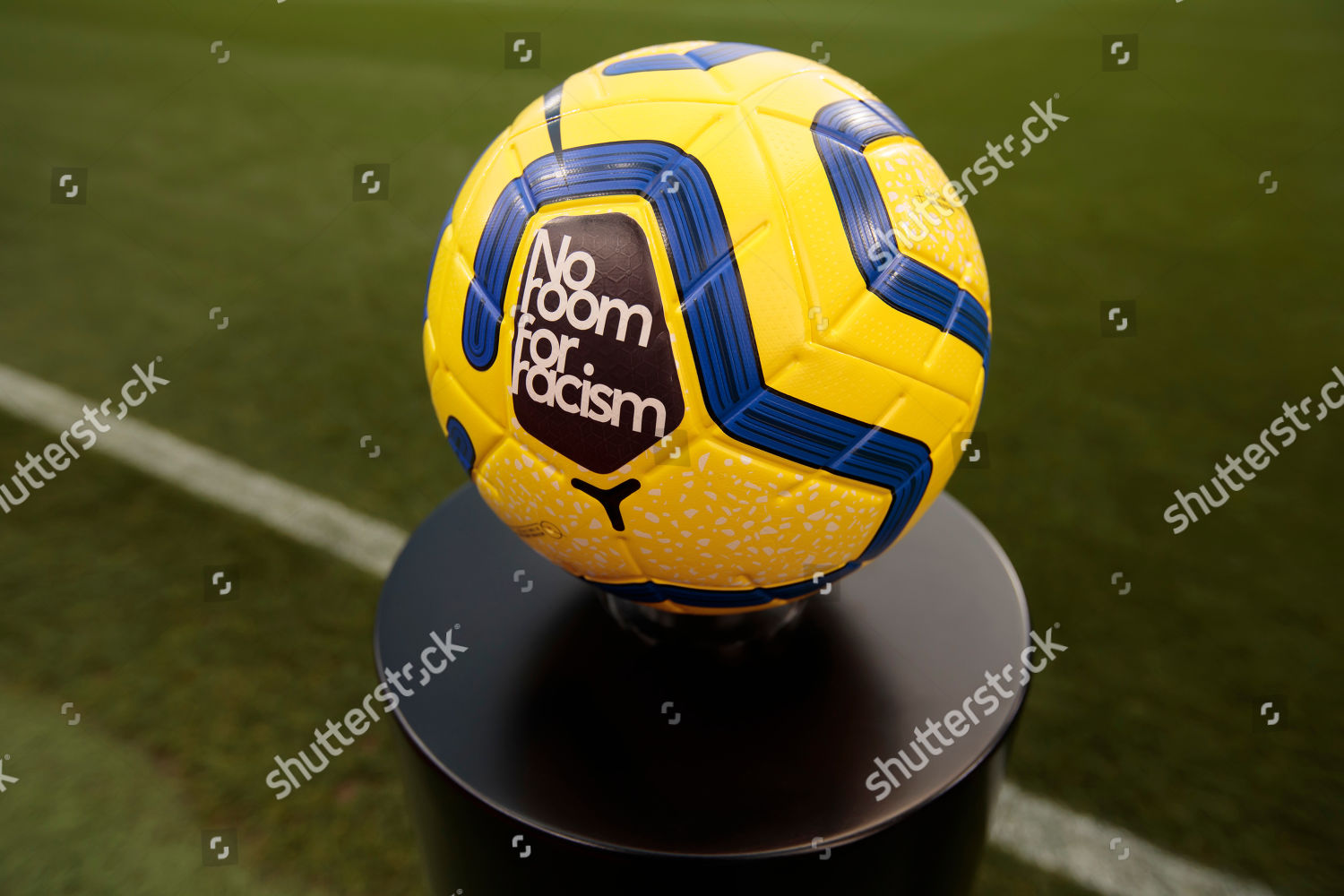 premier league no room for racism ball