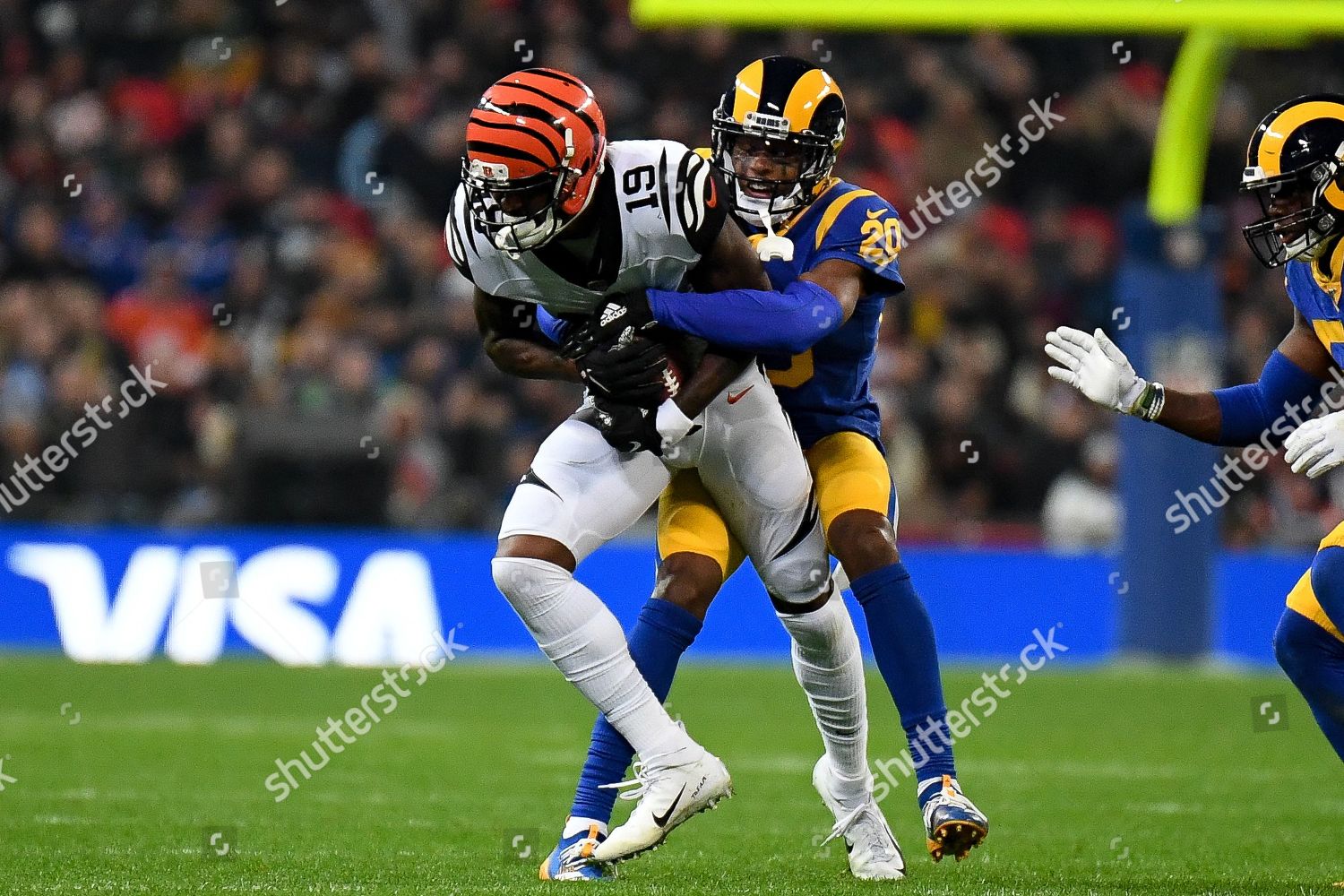 CINCINNATI BENGALS WIDE RECEIVER AUDEN TATE Editorial Stock Photo