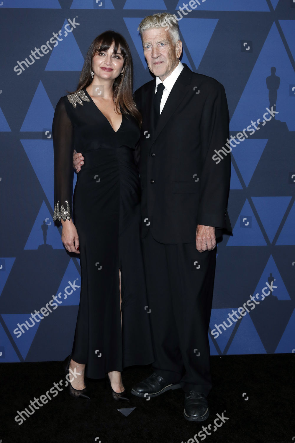 David Lynch His Wife Emily Stofle Editorial Stock Photo - Stock Image 