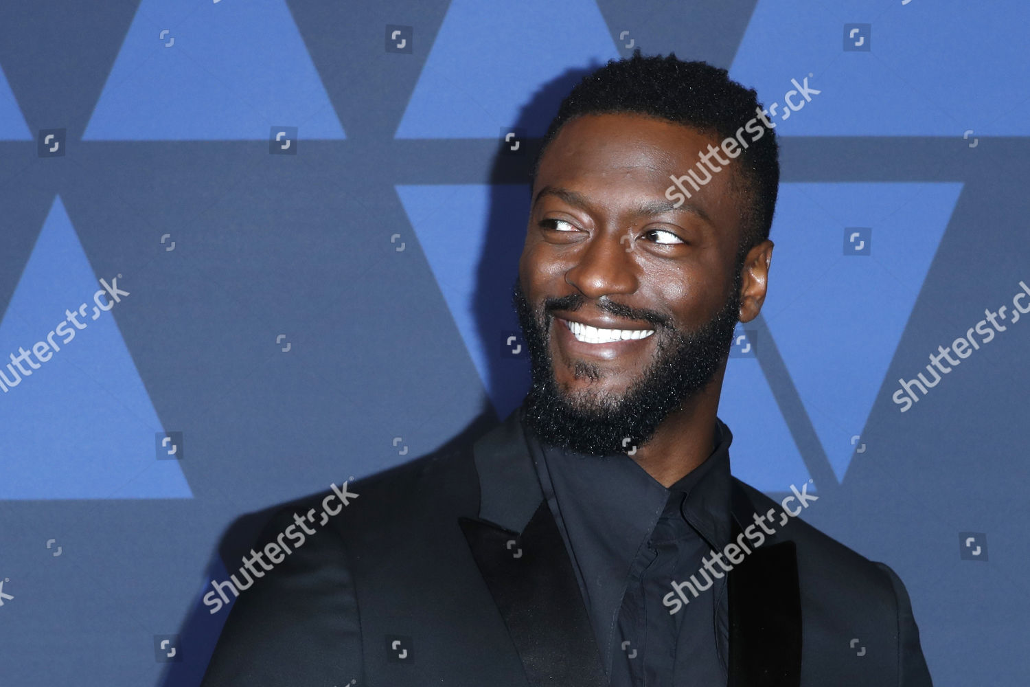 Aldis Hodge Poses On Red Carpet Editorial Stock Photo - Stock Image