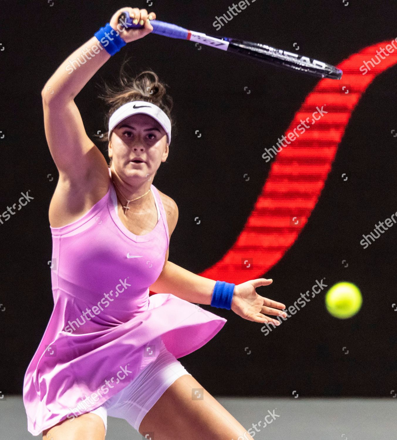 Bianca Andreescu Canada Action Against Simona Halep Editorial Stock Photo Stock Image Shutterstock