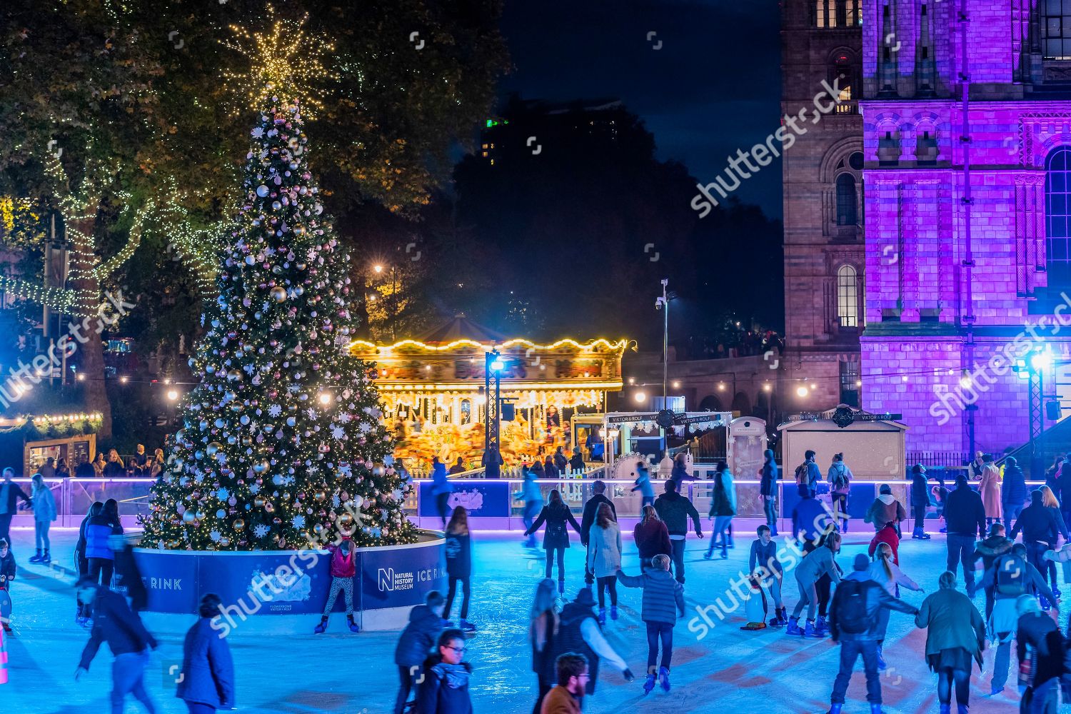 natural-history-museum-ice-rink-open-editorial-stock-photo-stock