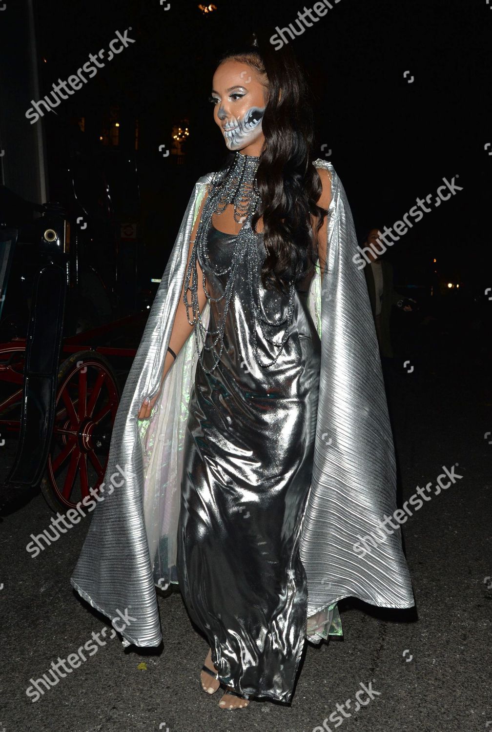 Maya Jama Coach Halloween Parade Editorial Stock Photo - Stock Image ...