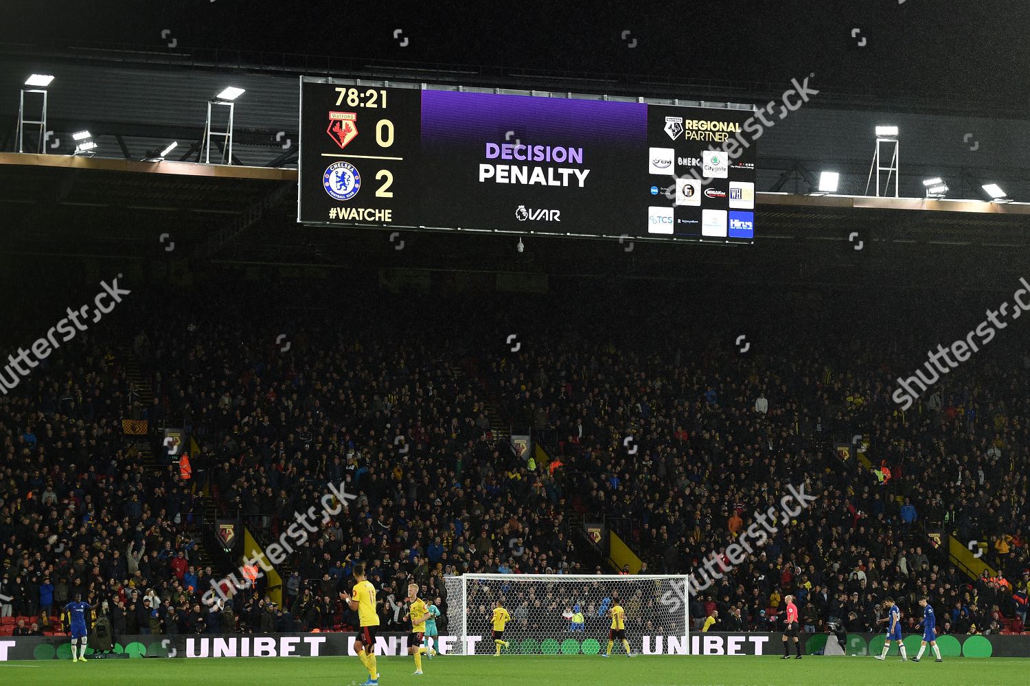 Var Checked During Game Decision Displayed Editorial Stock Photo ...