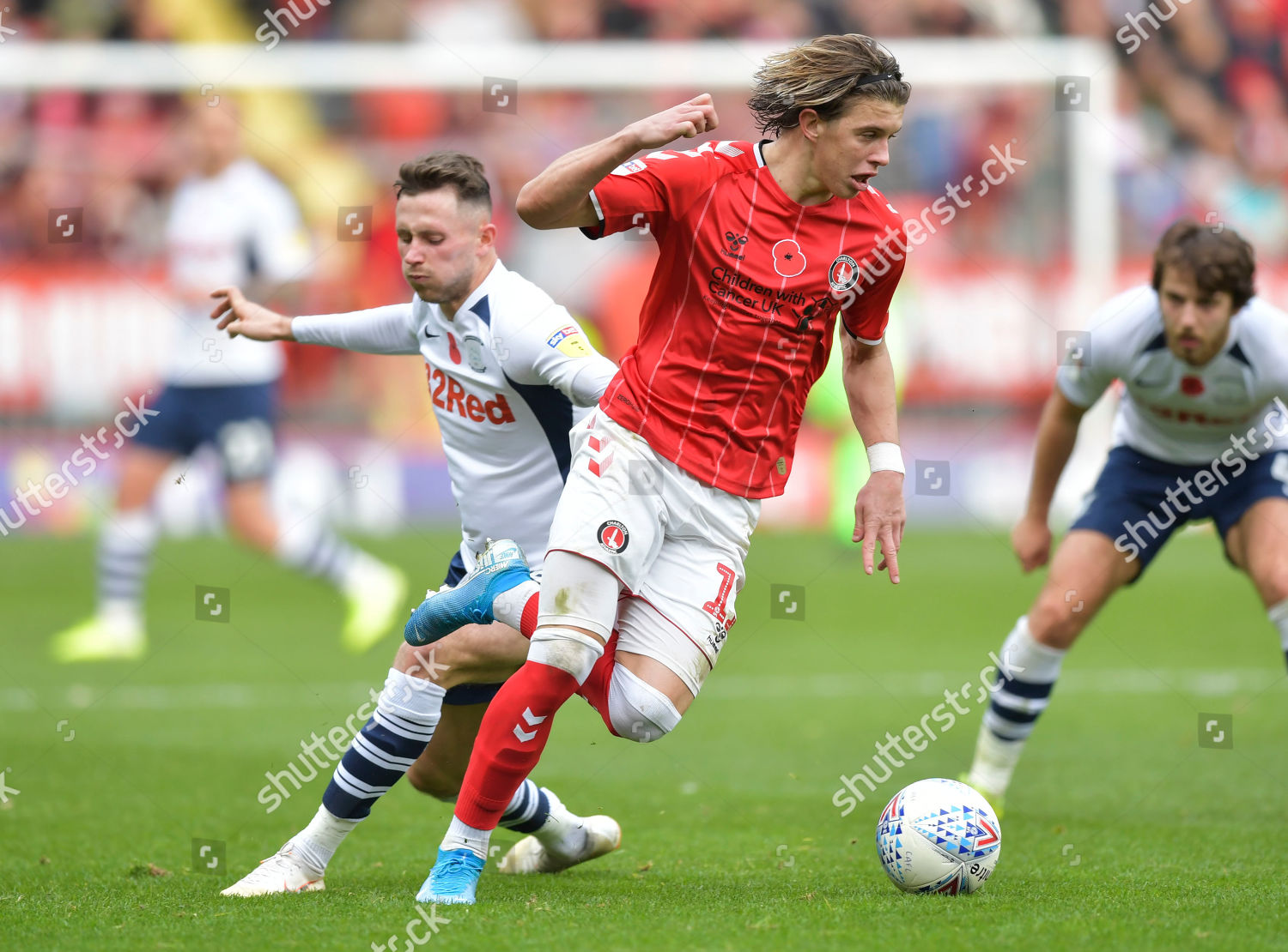 Conor Gallagher Charlton Athletic Chased By Editorial Stock Photo ...